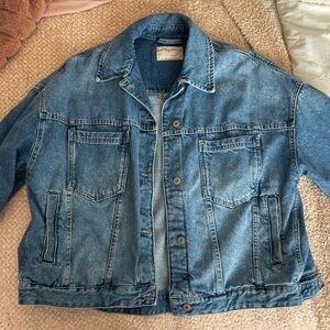 Free People Blue Jean Jacket